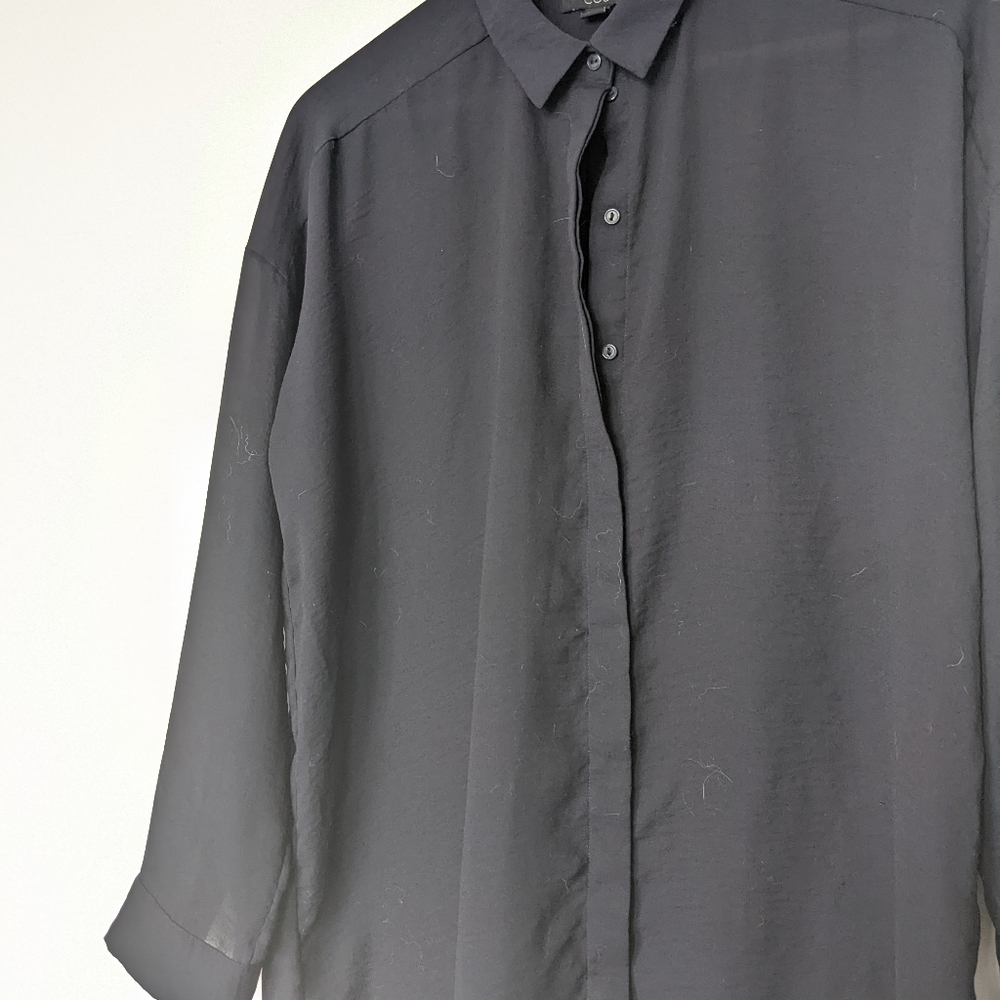 Sold - COS Oversized Button-up - Picture 3 of 4